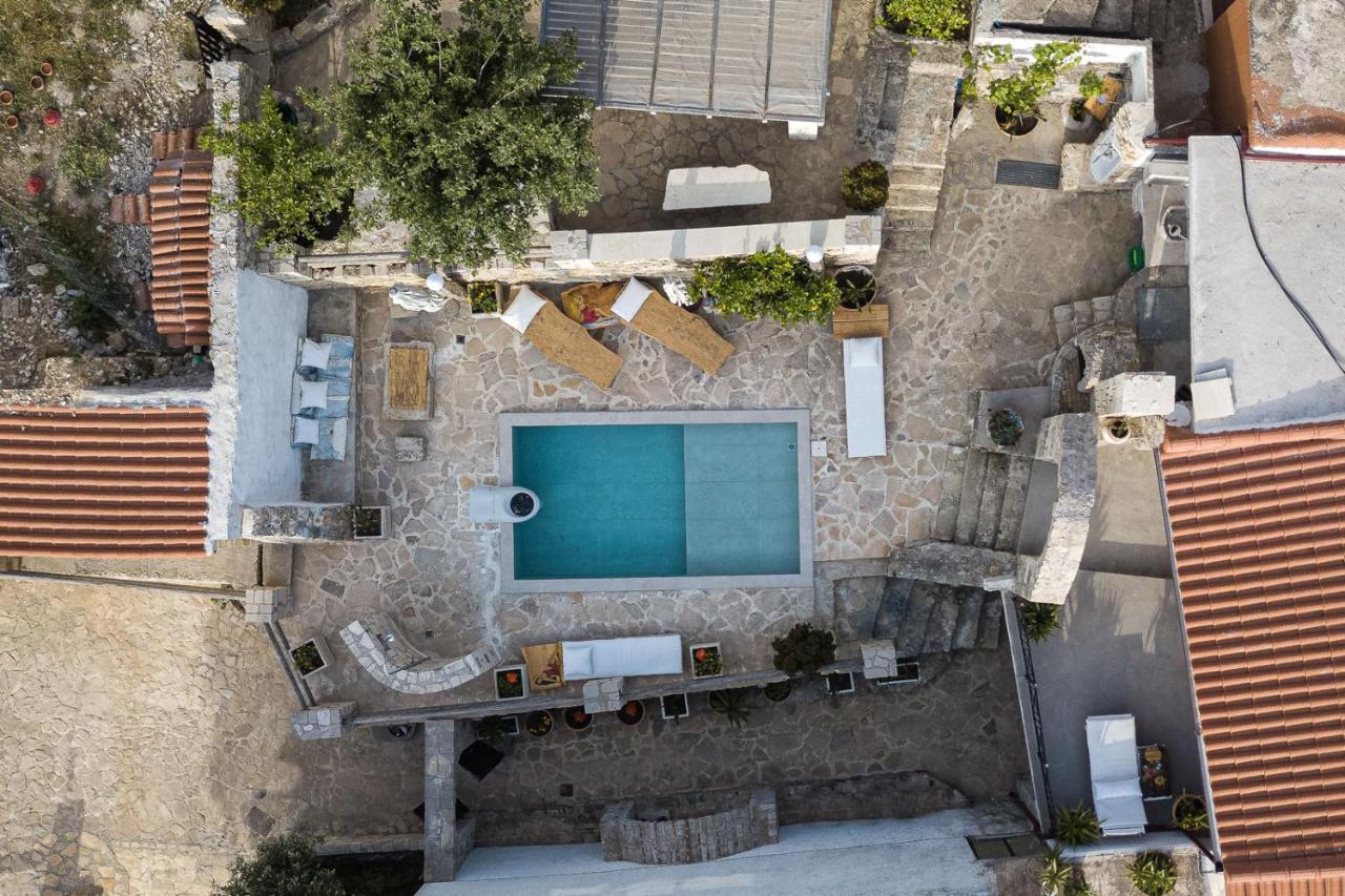 Antonia'S Stonebuilt Mansion With A Private Pool Villa Arménoi Exterior foto